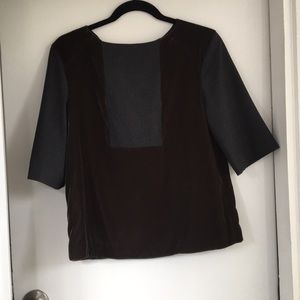 Hache velvet blouse size 42